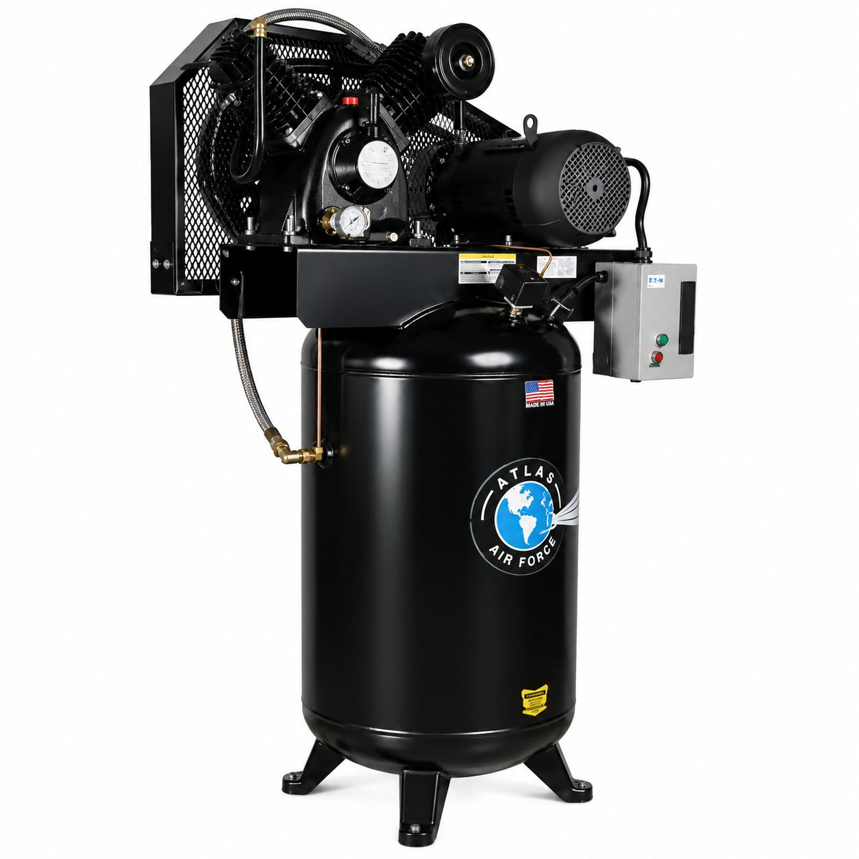 Atlas Air Force AF9P 7.5HP 80 Gallon Air Compressor with Plus Package