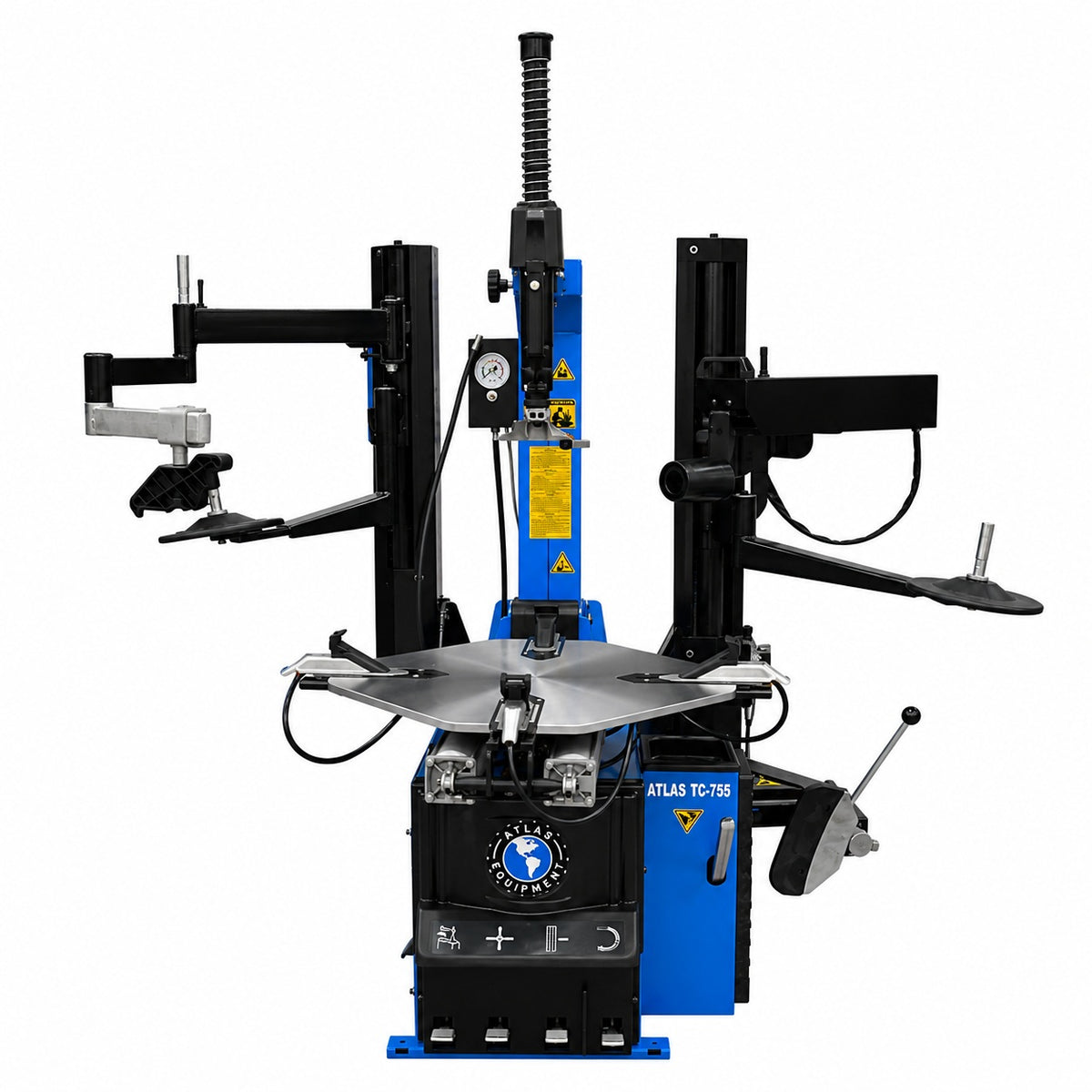 Atlas TC755DAA tilt-back tire changer with dual assist arms