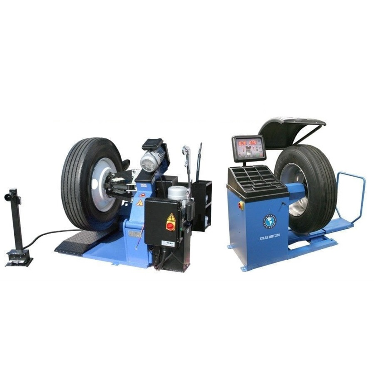 Atlas TC301 Truck Tire Changer + WBT210 Wheel Balancer Combo