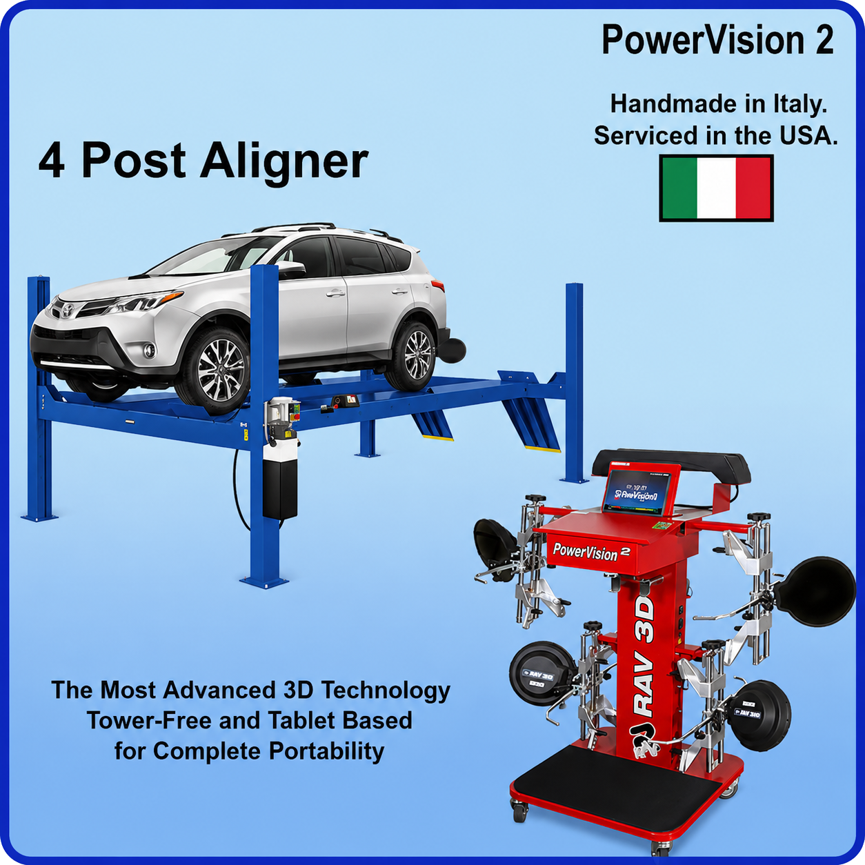 RAVAmerica Powervision 3D Auto Alignment Systems