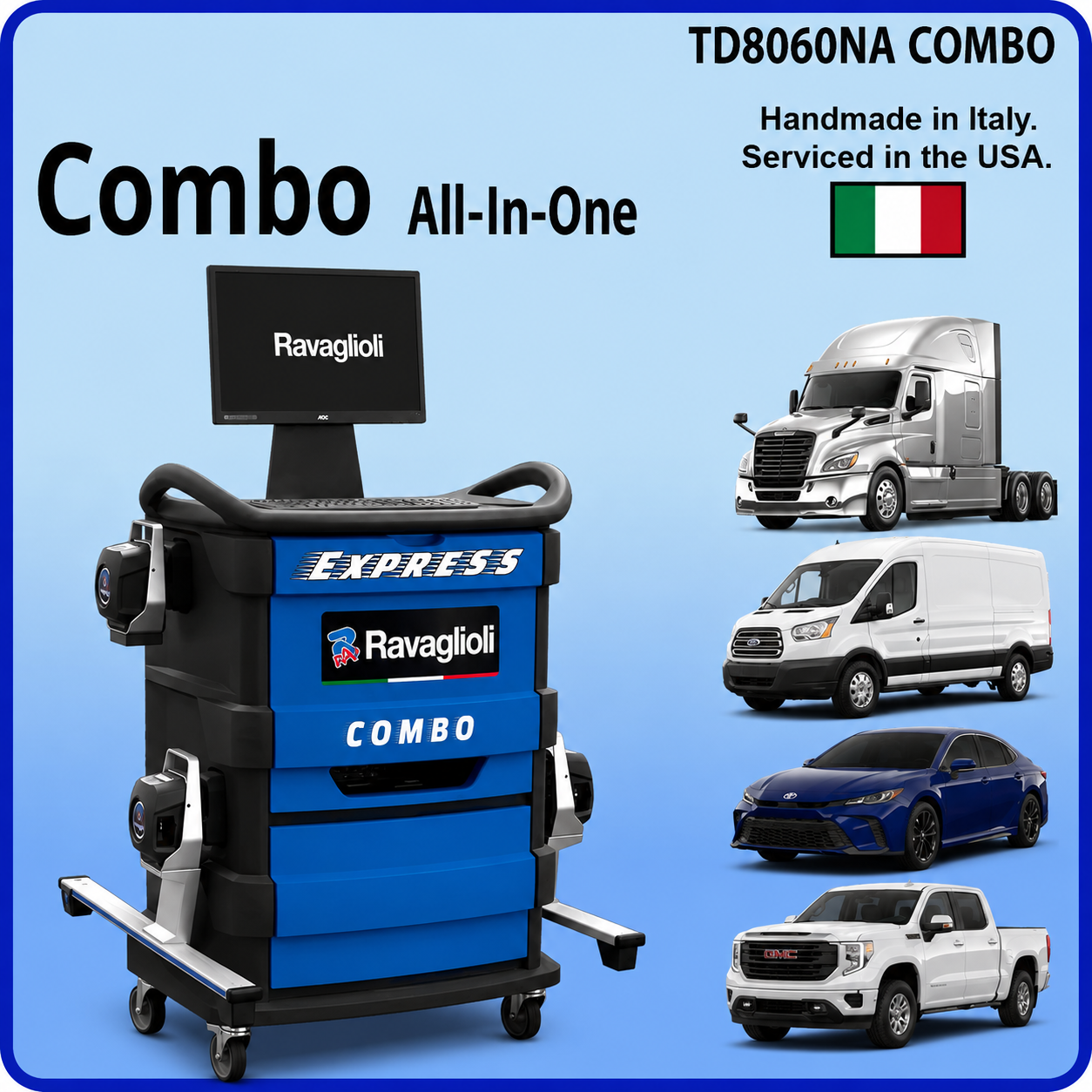 RAVAmerica TD8060NA COMBO HD ALIGNER