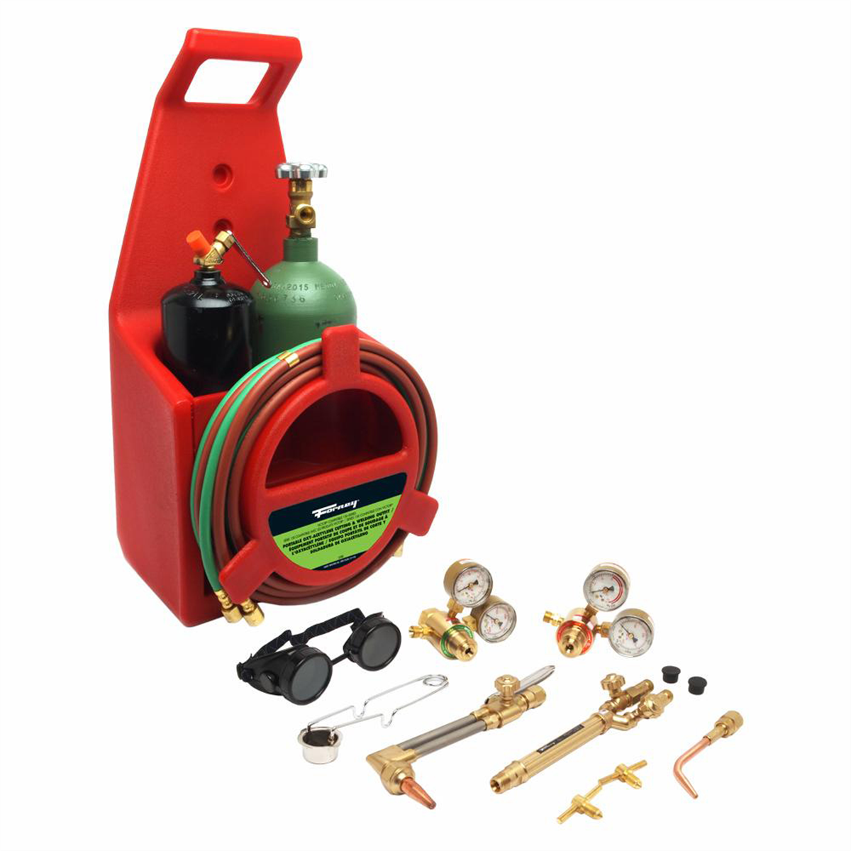 Forney 1753 Tote-a-Torch Portable Tote Kit (Victor Style)