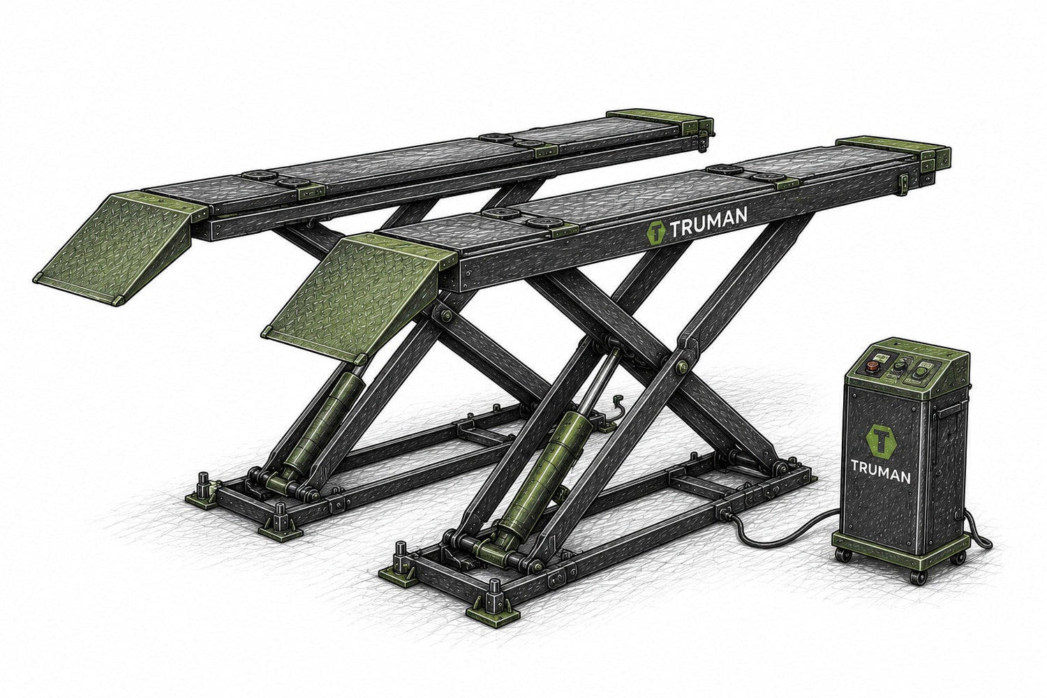 Full-Rise Scissor Lifts