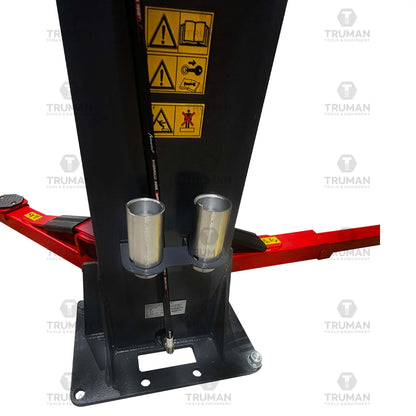 Bright Alpha 9F Two-Post 9,000 lb. Capacity Baseplate Lift