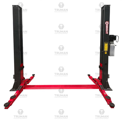 Bright Alpha 9F Two-Post 9,000 lb. Capacity Baseplate Lift