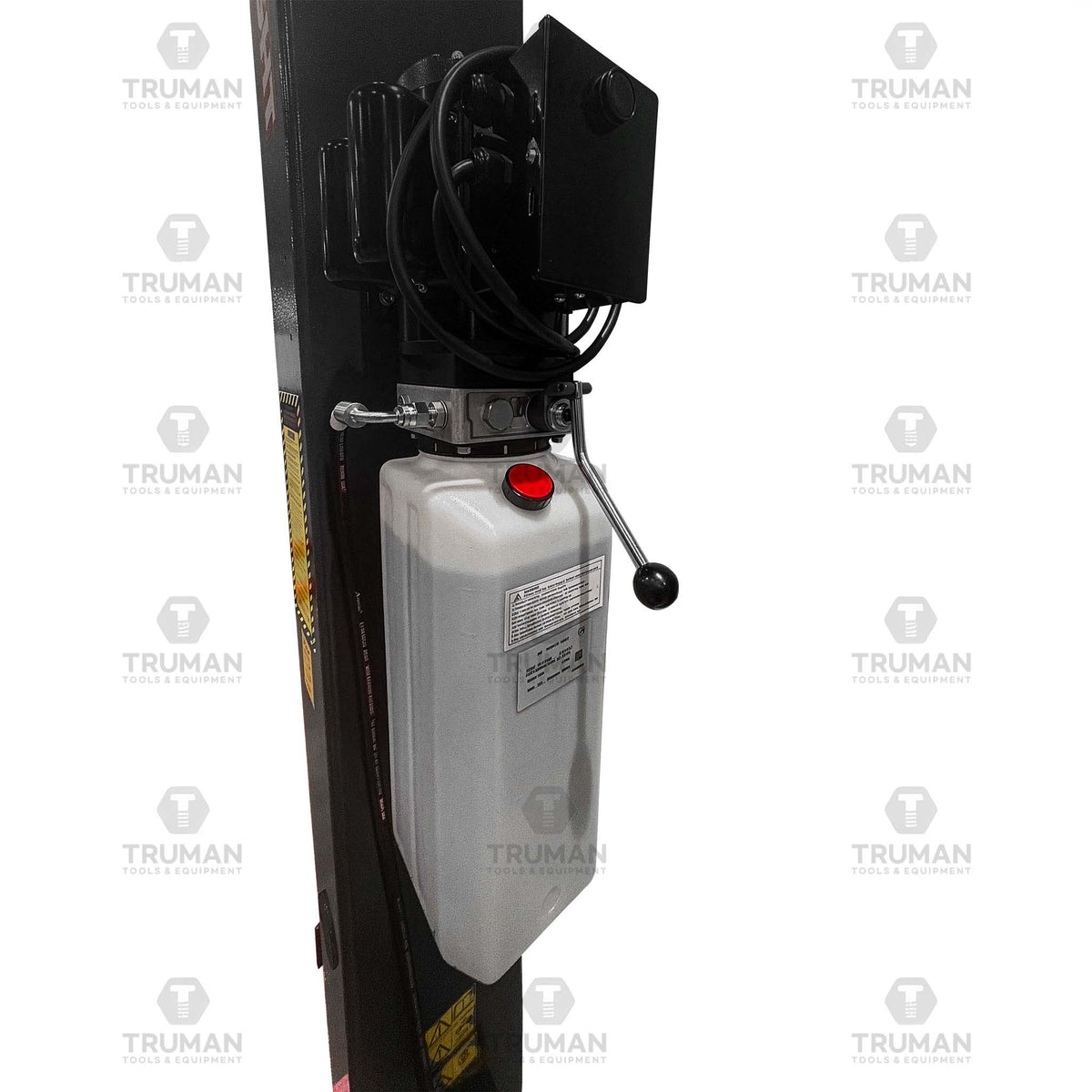 Bright Alpha 9F Two-Post 9,000 lb. Capacity Baseplate Lift