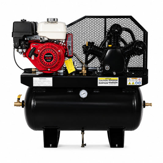 Atlas Air Force AF9G Gas 9HP 30 Gallon Air Compressor