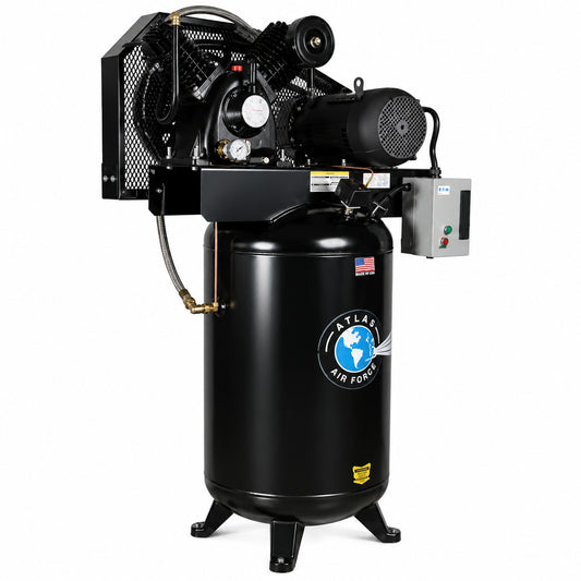 Atlas Air Force AF9P 7.5HP 80 Gallon Air Compressor with Plus Package