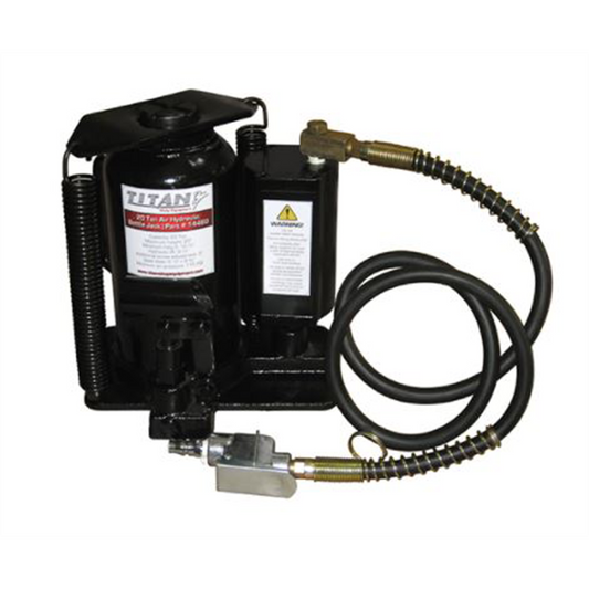 AME Titan 20 Ton Air/Hydraulic Bottle Jack