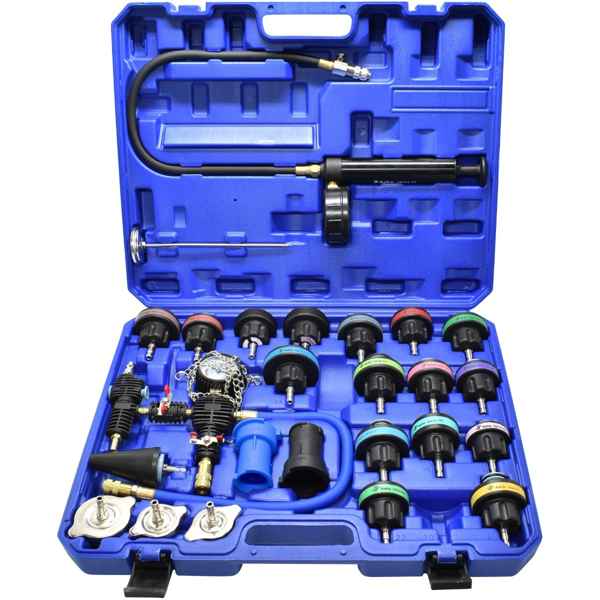 Astro Pneumatic Universal Radiator Pressure Tester & Vacuum Type Cooling System Kit