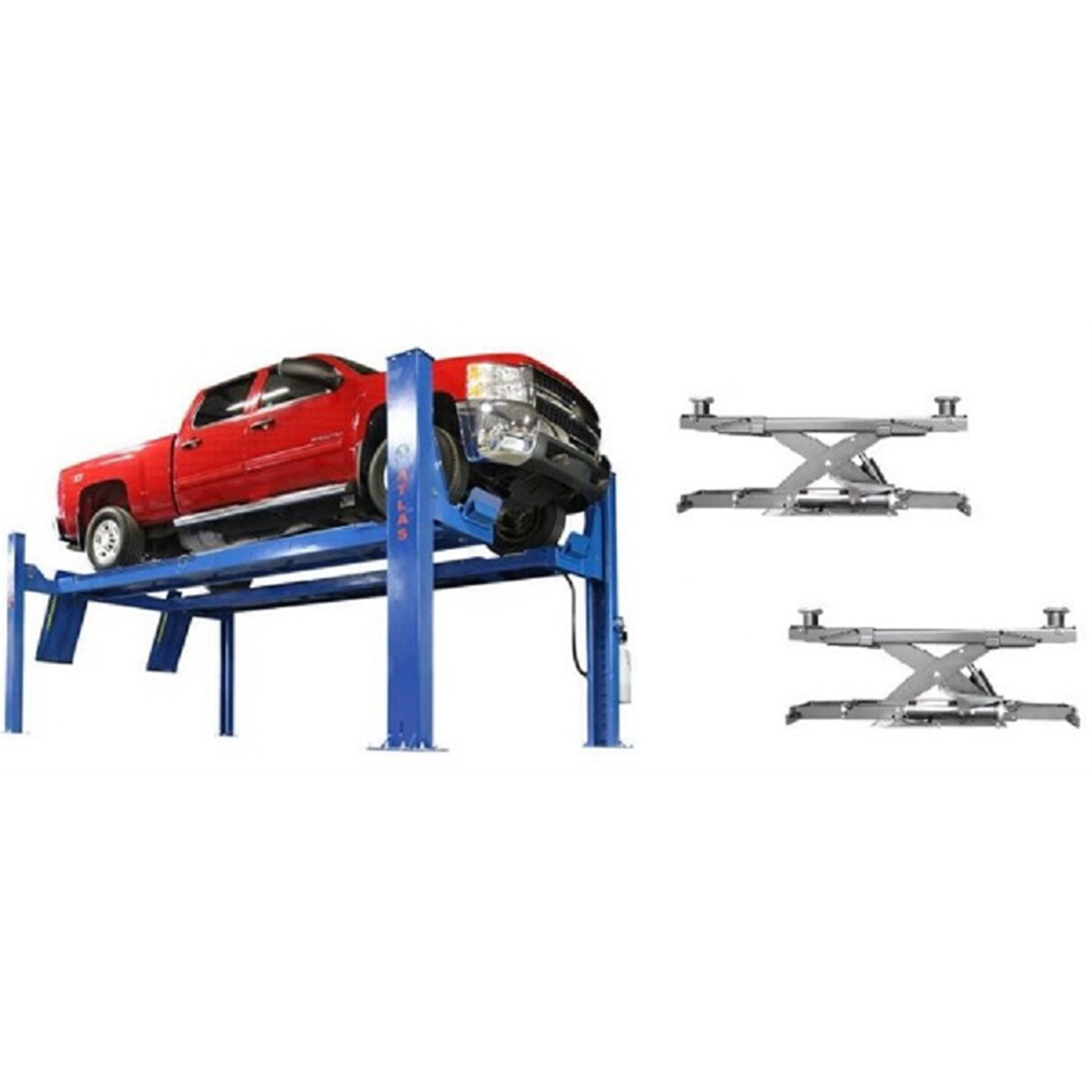 Atlas PVL14OF-EXT Lift + RJ7 Rolling Jacks ALI Certified Combo