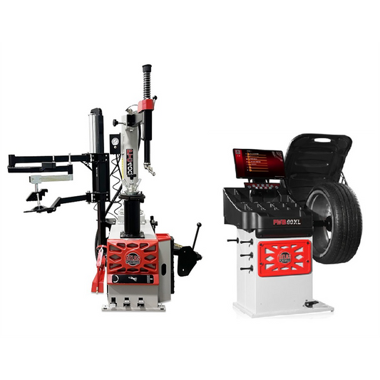 Atlas PTC400 Tire Changer + PWB90XL Wheel Balancer Combo