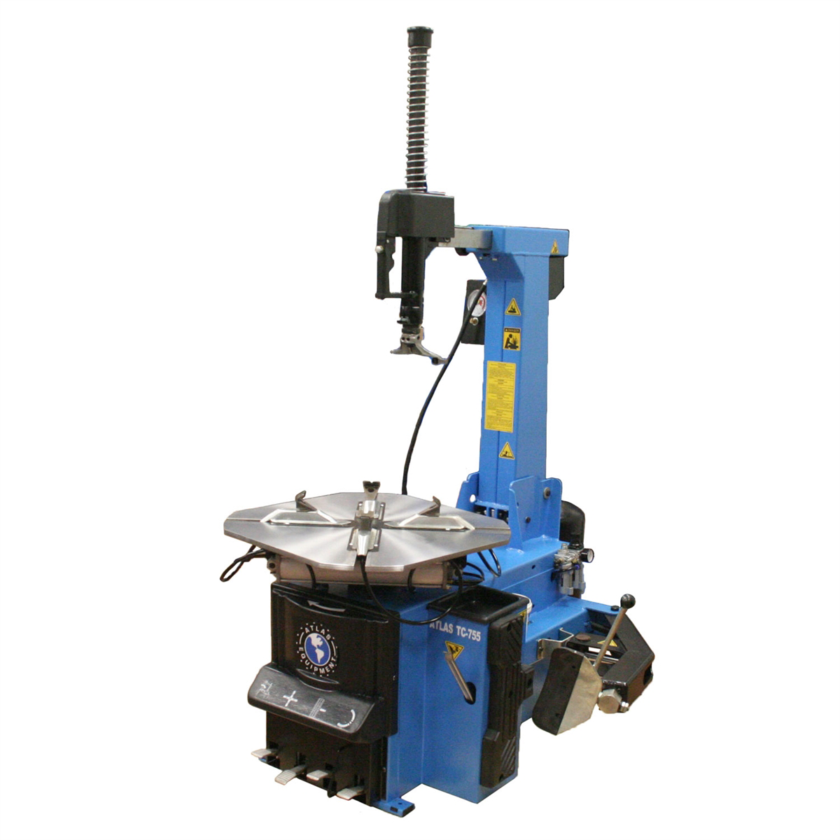 Atlas TC755 Tilt-Back Rim-Clamp Tire Changer with Beadblaster