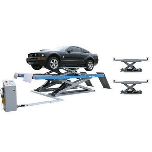 Atlas 12AWFSL Alignment Scissor Lift and RJ-6 Rolling Jacks Combo