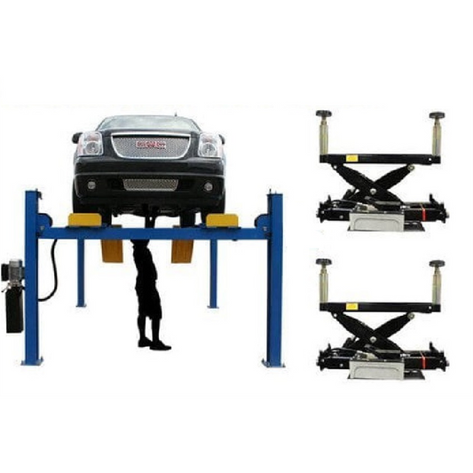 Atlas 414A Alignment Lift + RJ8 Rolling Jacks Combo