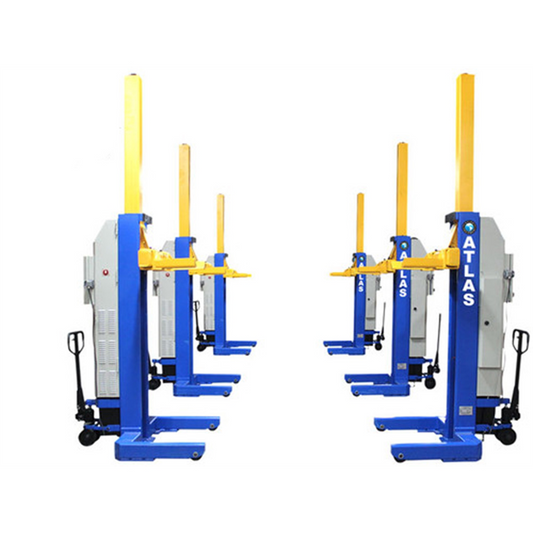 Atlas 6051BC 111,000 lb ALI Certified Mobile Column Lift