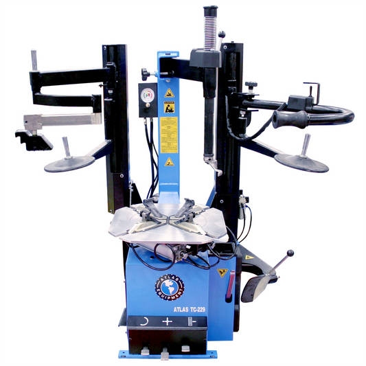 Atlas TC229DAA Rim-Clamp Tire Changer with Dual Assist Arms