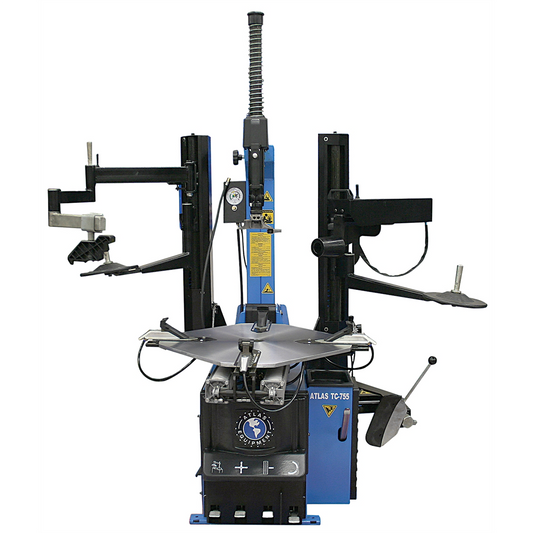Atlas TC755DAA Wheel Clamp Tire Changer with Dual Arm Assist