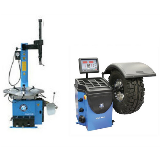 Atlas TC289 Tire Changer + WB41 Wheel Balancer Combo