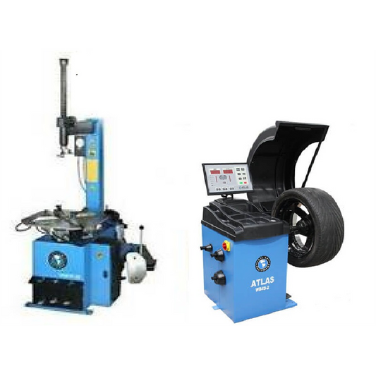 Atlas TC229 Tire Changer + WB49-2 Wheel Balancer Combo