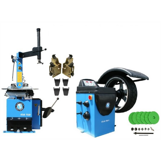 Atlas TC221 Tire Changer + WB11 Motorcycle Combo