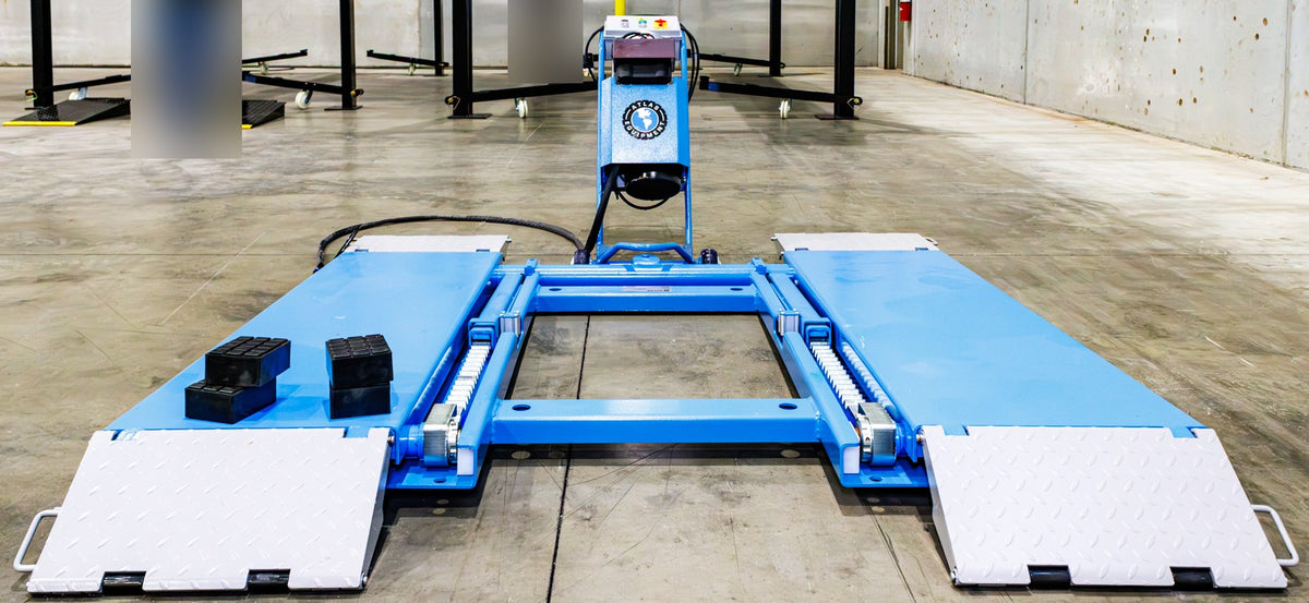 Atlas 7K-Kwik-Bay Portable Mid-Rise Scissor Lift 7000 lb. Capacity