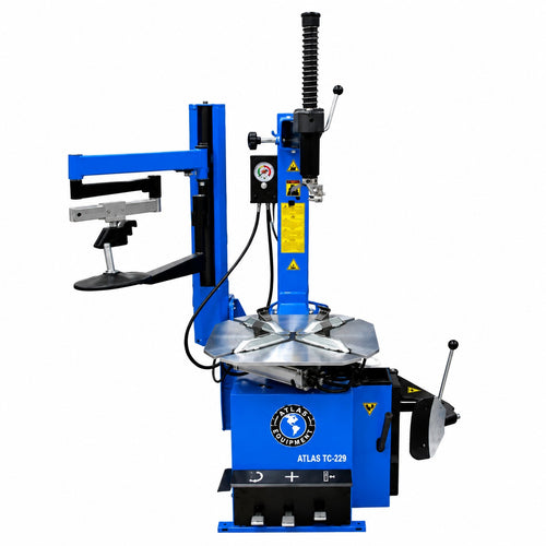 Atlas TC229LH tire changer with left assist arm