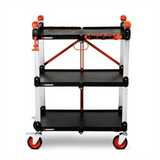 Crescent Foldable Three Shelf Cart (Large)