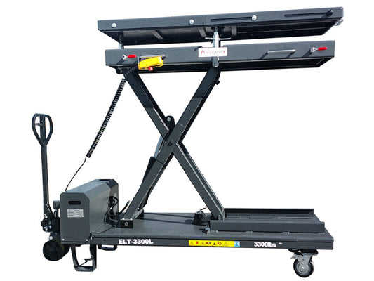 Powerline ELT-3300L EV Electric Vehicle Lift Table 3300 lb Capacity
