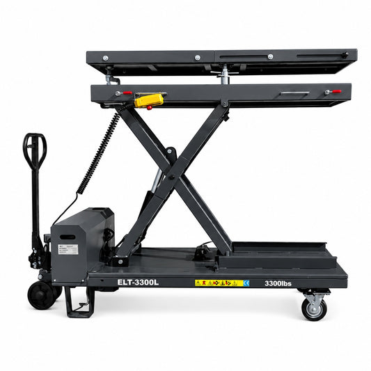 Powerline ELT-3300L EV Electric Vehicle Lift Table 3300 lb Capacity
