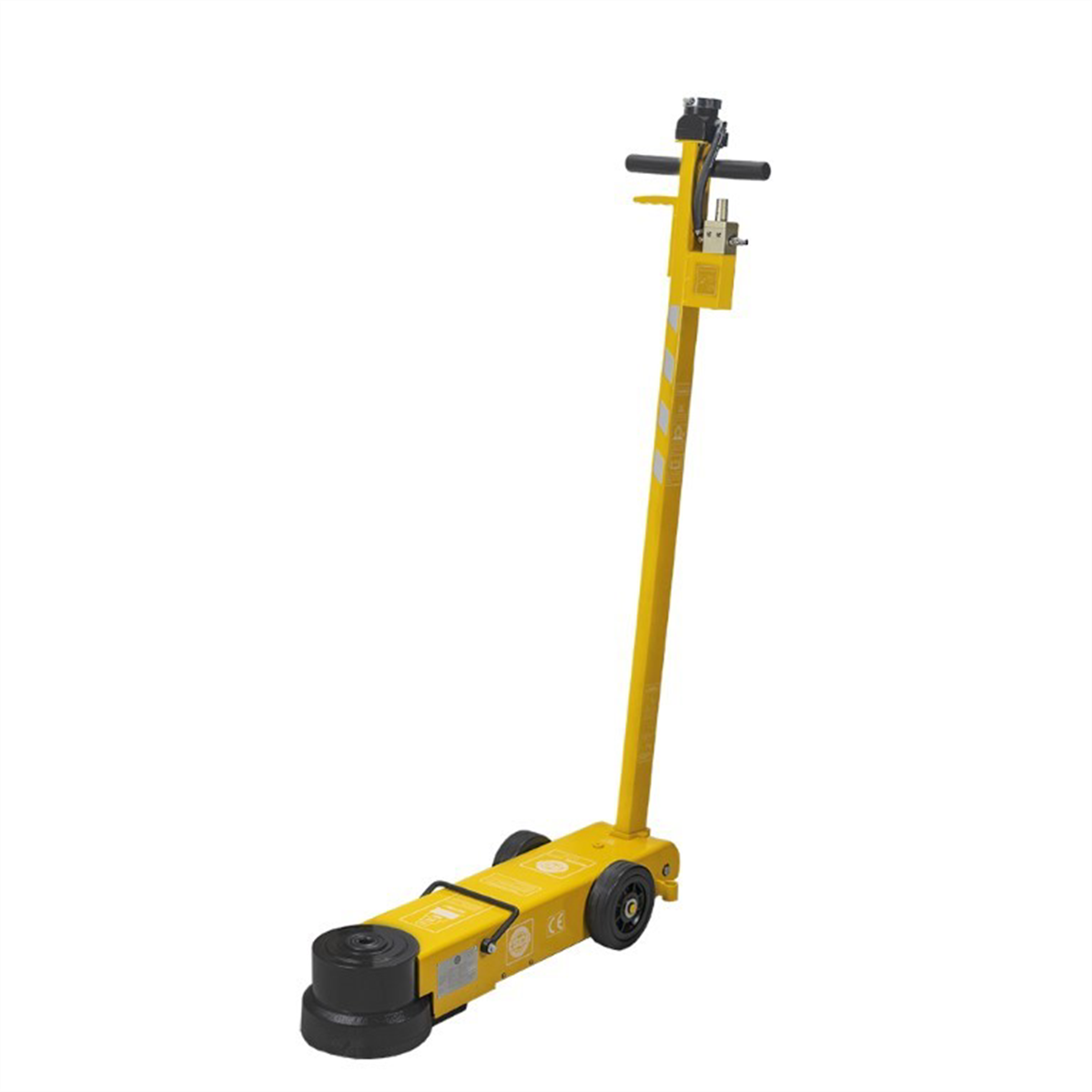 ESCO Yellow Jackit 50 Ton 3 stage Long Style Air Hydraulic Lifting Service Jack