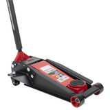 American Forge & Foundry Service Jack - 3.5 Ton Capacity - Lightning Lift - Short Chassis - 2 pc Handle - 4" Min H to 20.5" Max H - Super Duty