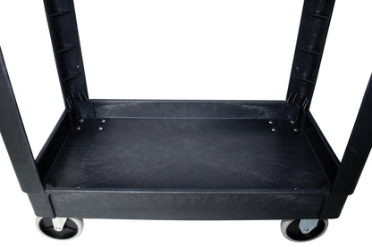 K-Tool Tool Cart HD Plastic 2 Shelf Tub Style