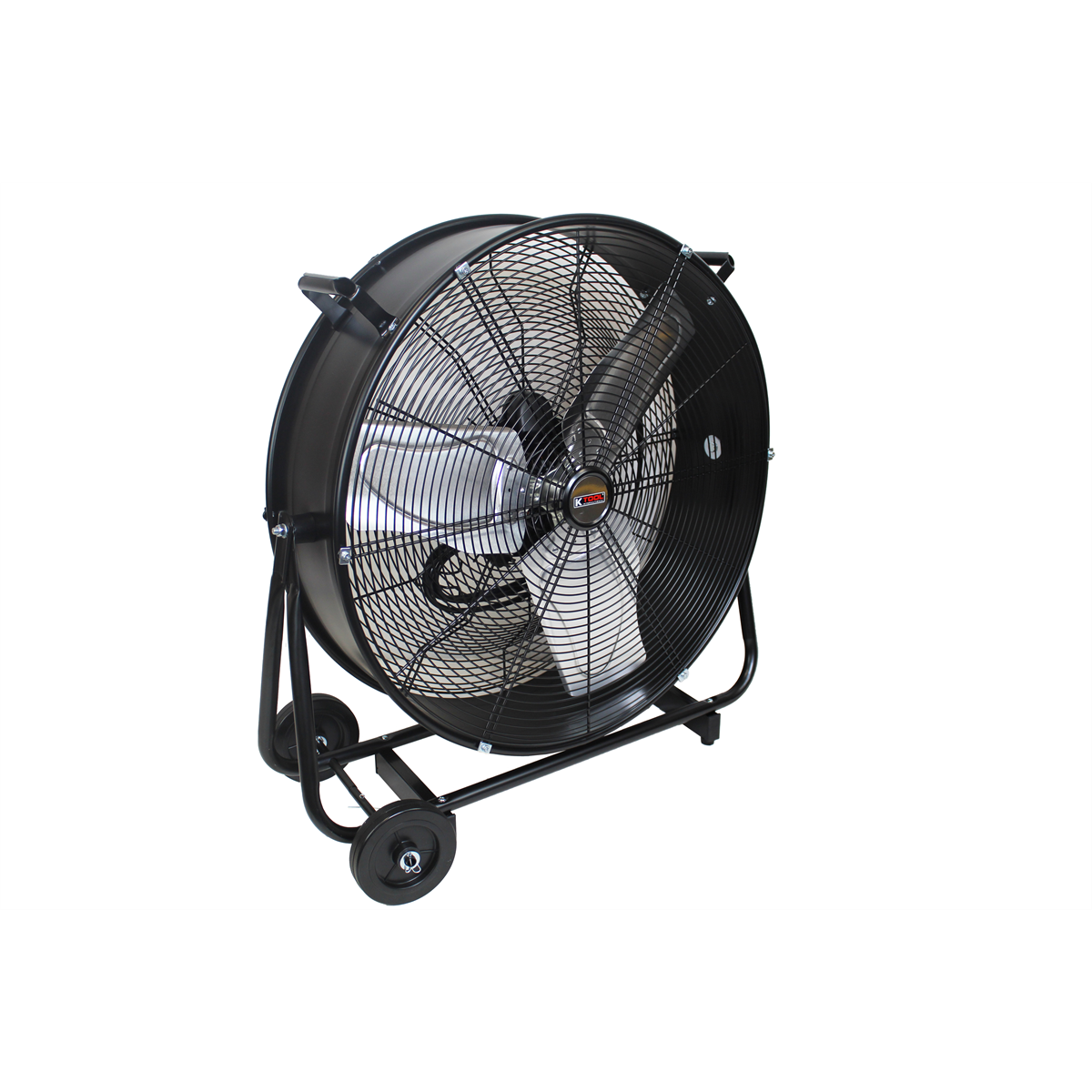 K-Tool Drum Fan 24 Inch Direct Drive Industrial Tilting