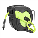 Legacy Manufacturing Flexzilla Pro Enclosed Plastic Retractable Air Hose Reel, 3/8" x 50'