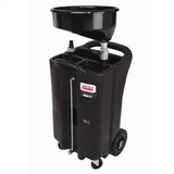 Lincoln Lubrication Portable Plastic Used Fluid Gravity Drain - 26-Gallon, Black