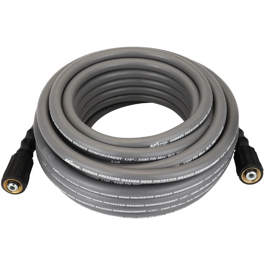 Milton 1/4-inch x 50-feet Poly Braided Pressure Washer Hose Assembly