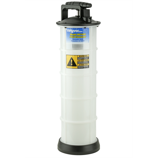 Mityvac 1.9 Gallon Automotive Fluid Evacuator with Overflow Protection