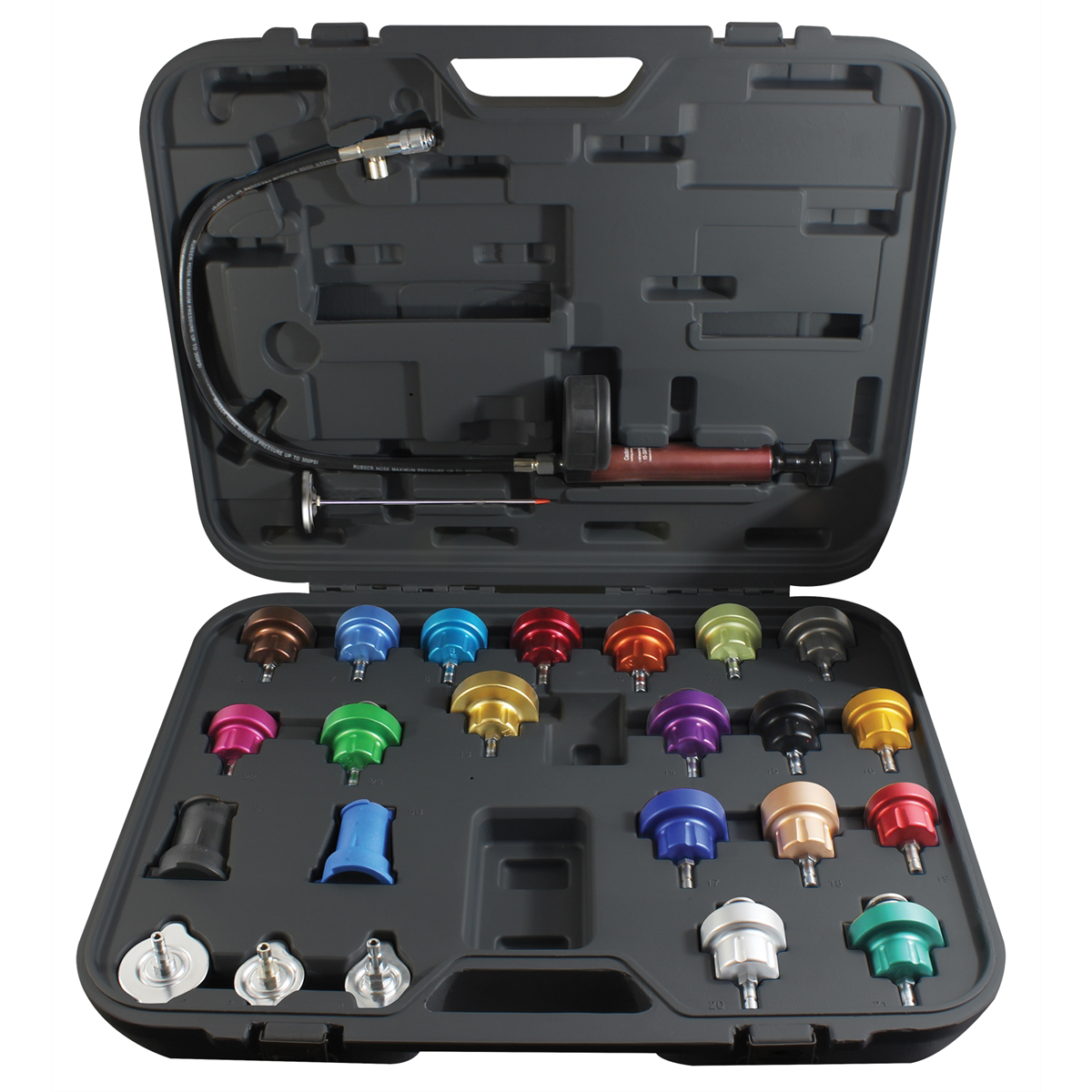 Mastercool 25 Pc Cooling System Pressure Test Kit