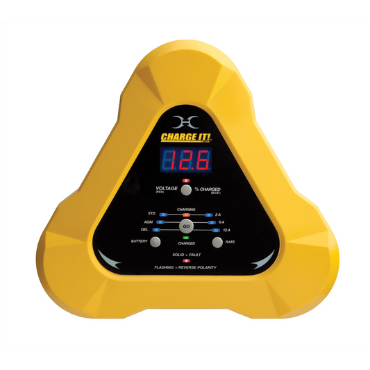 Clore Automotive Charge IT! 4512 12/6/2 Amp 12 Volt Battery Charger