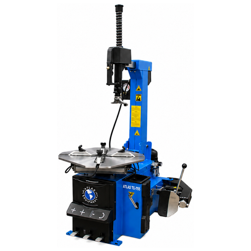 Atlas TC755 tilt-back tire changer with beadblaster
