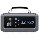 Topdon 2-in-1 2200 Peak Amp Jump Starter & Air Compressor