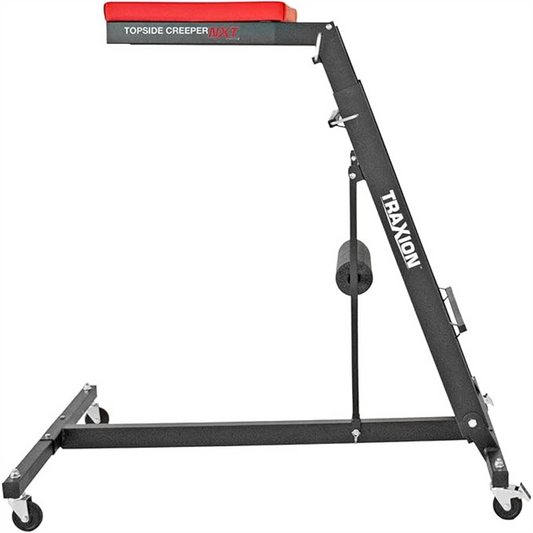 Traxion 3-200 NXT Foldable Topside Automotive Engine Creeper, Black