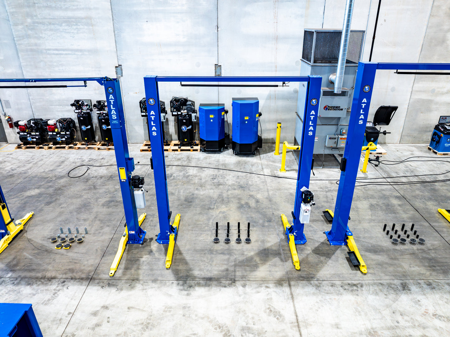 Atlas 9OHSC 9,000 lb Overhead 2-Post Lift