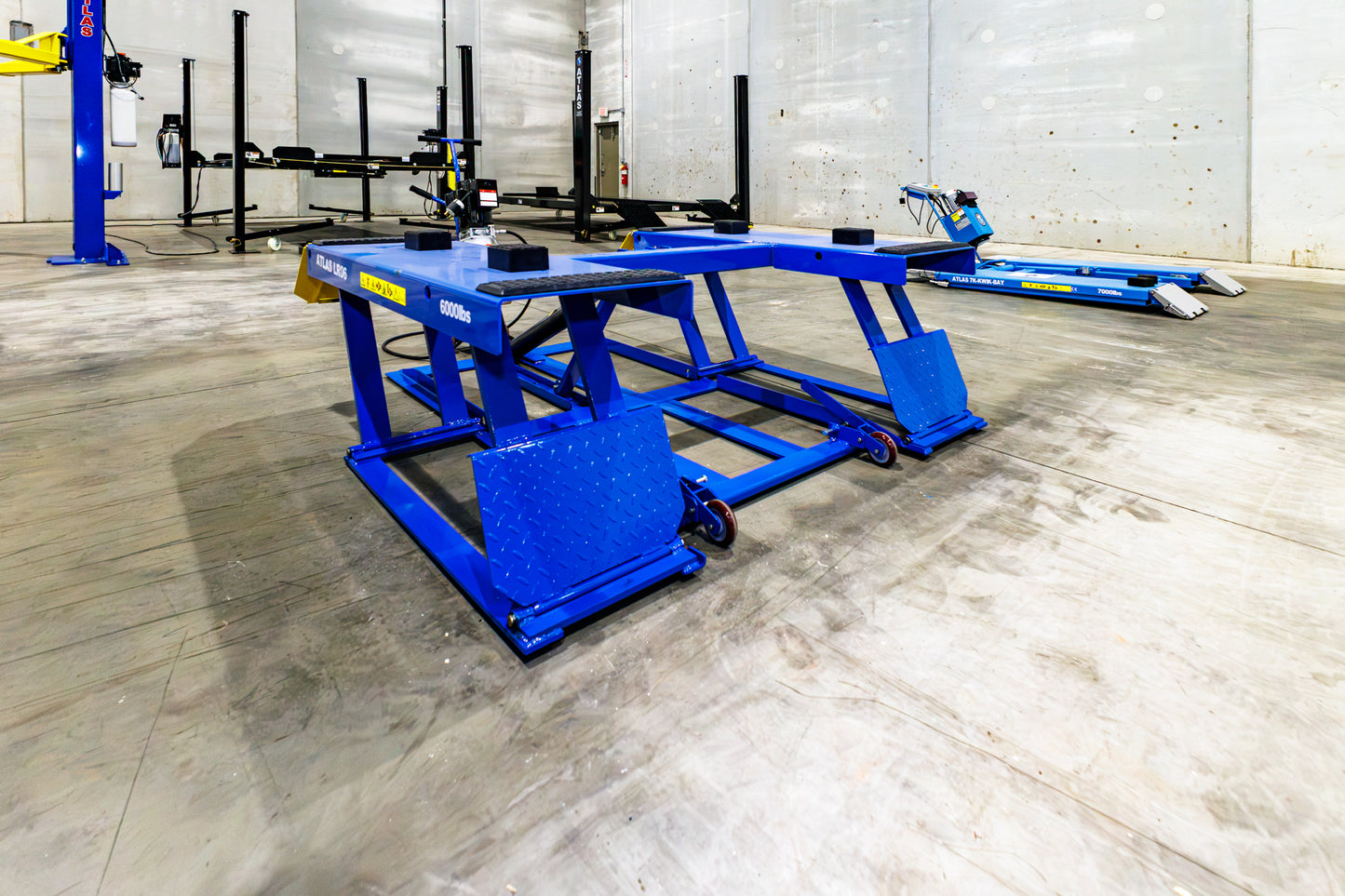 Atlas LR06 Portable Low Rise Scissor Lift 6000 lb. Capacity