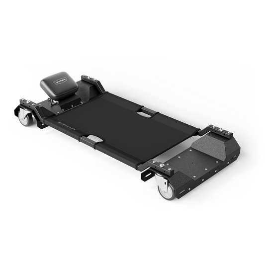 Vyper Industrial 400Lb Capacity Lay Down Automotive Creeper - Black